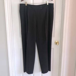 EUC Chaus ladies black dress slacks